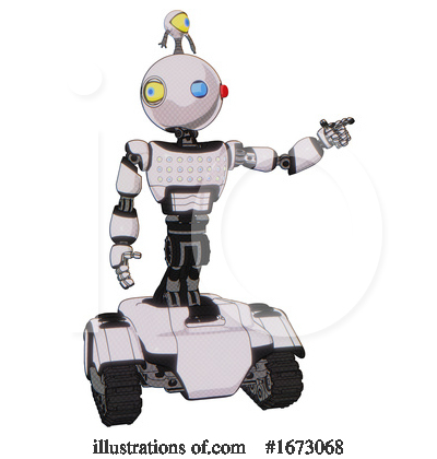 Royalty-Free (RF) Robot Clipart Illustration by Leo Blanchette - Stock Sample #1673068