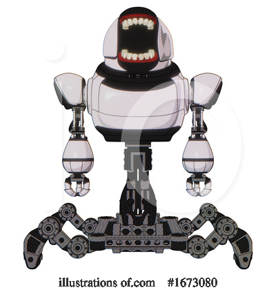 Royalty-Free (RF) Robot Clipart Illustration by Leo Blanchette - Stock Sample #1673080