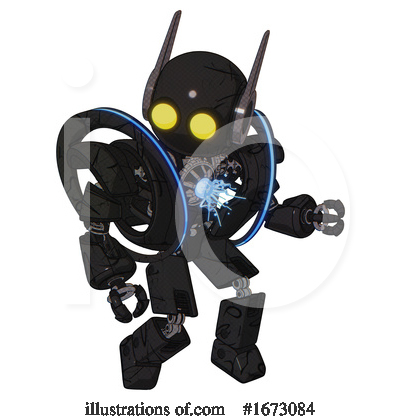 Royalty-Free (RF) Robot Clipart Illustration by Leo Blanchette - Stock Sample #1673084