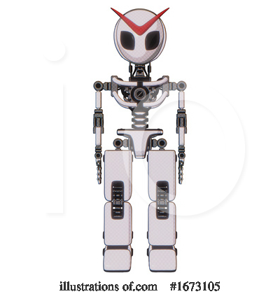 Royalty-Free (RF) Robot Clipart Illustration by Leo Blanchette - Stock Sample #1673105