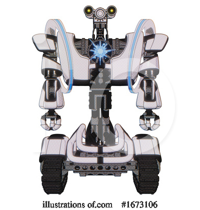 Royalty-Free (RF) Robot Clipart Illustration by Leo Blanchette - Stock Sample #1673106