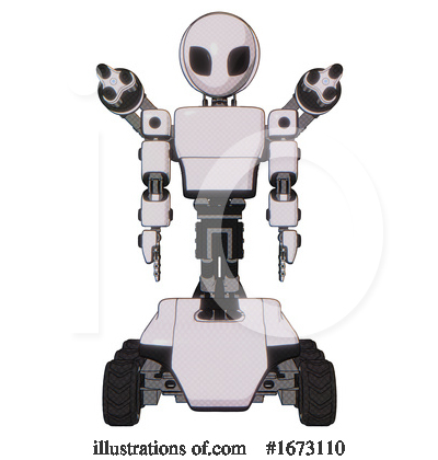 Royalty-Free (RF) Robot Clipart Illustration by Leo Blanchette - Stock Sample #1673110