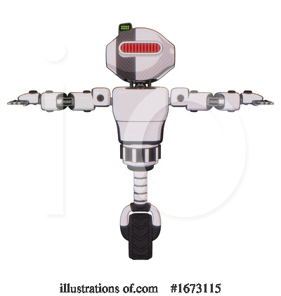 Royalty-Free (RF) Robot Clipart Illustration by Leo Blanchette - Stock Sample #1673115