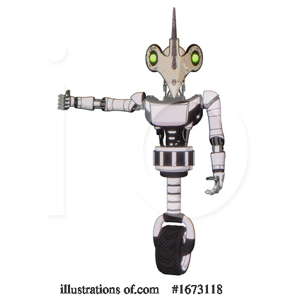 Royalty-Free (RF) Robot Clipart Illustration by Leo Blanchette - Stock Sample #1673118