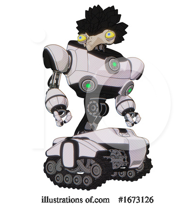 Royalty-Free (RF) Robot Clipart Illustration by Leo Blanchette - Stock Sample #1673126