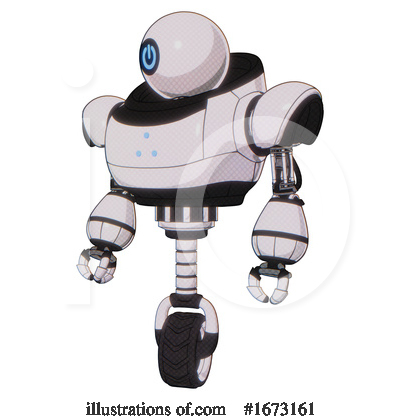 Royalty-Free (RF) Robot Clipart Illustration by Leo Blanchette - Stock Sample #1673161