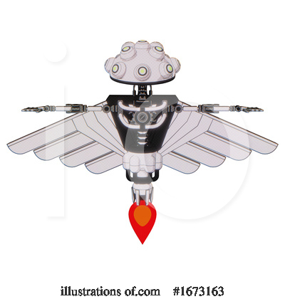 Royalty-Free (RF) Robot Clipart Illustration by Leo Blanchette - Stock Sample #1673163
