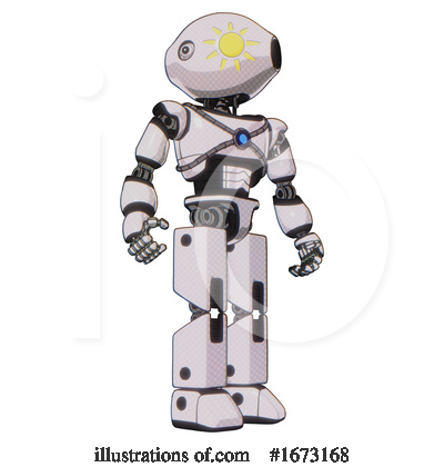 Royalty-Free (RF) Robot Clipart Illustration by Leo Blanchette - Stock Sample #1673168