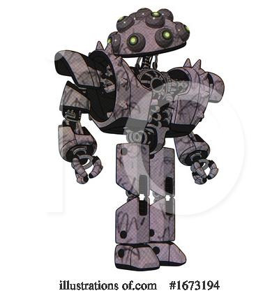 Royalty-Free (RF) Robot Clipart Illustration by Leo Blanchette - Stock Sample #1673194