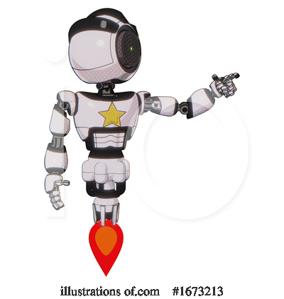 Royalty-Free (RF) Robot Clipart Illustration by Leo Blanchette - Stock Sample #1673213