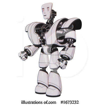 Royalty-Free (RF) Robot Clipart Illustration by Leo Blanchette - Stock Sample #1673232