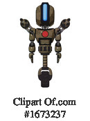 Robot Clipart #1673237 by Leo Blanchette