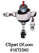 Robot Clipart #1673240 by Leo Blanchette