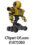 Robot Clipart #1673260 by Leo Blanchette