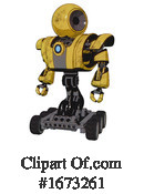 Robot Clipart #1673261 by Leo Blanchette
