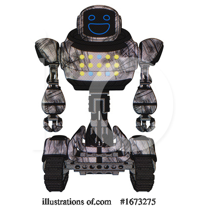 Royalty-Free (RF) Robot Clipart Illustration by Leo Blanchette - Stock Sample #1673275