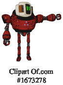 Robot Clipart #1673278 by Leo Blanchette
