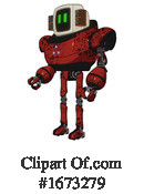 Robot Clipart #1673279 by Leo Blanchette