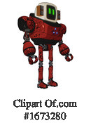 Robot Clipart #1673280 by Leo Blanchette