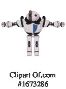 Robot Clipart #1673286 by Leo Blanchette