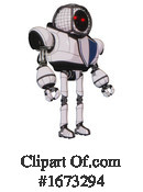 Robot Clipart #1673294 by Leo Blanchette