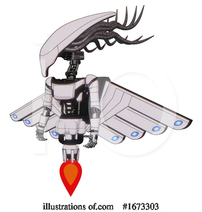 Royalty-Free (RF) Robot Clipart Illustration by Leo Blanchette - Stock Sample #1673303