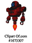 Robot Clipart #1673307 by Leo Blanchette