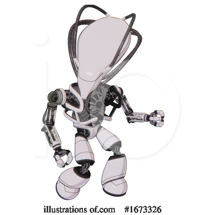 Royalty-Free (RF) Robot Clipart Illustration by Leo Blanchette - Stock Sample #1673326