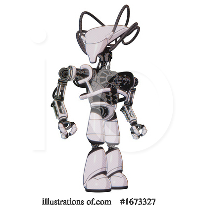Royalty-Free (RF) Robot Clipart Illustration by Leo Blanchette - Stock Sample #1673327