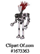 Robot Clipart #1673363 by Leo Blanchette