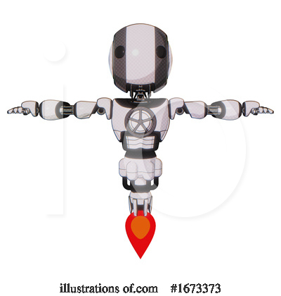 Royalty-Free (RF) Robot Clipart Illustration by Leo Blanchette - Stock Sample #1673373