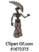 Robot Clipart #1673375 by Leo Blanchette