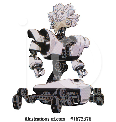 Royalty-Free (RF) Robot Clipart Illustration by Leo Blanchette - Stock Sample #1673378