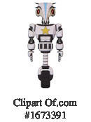 Robot Clipart #1673391 by Leo Blanchette