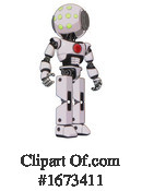 Robot Clipart #1673411 by Leo Blanchette