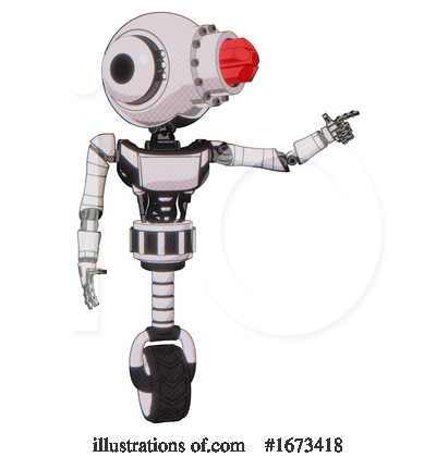Royalty-Free (RF) Robot Clipart Illustration by Leo Blanchette - Stock Sample #1673418