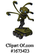 Robot Clipart #1673423 by Leo Blanchette