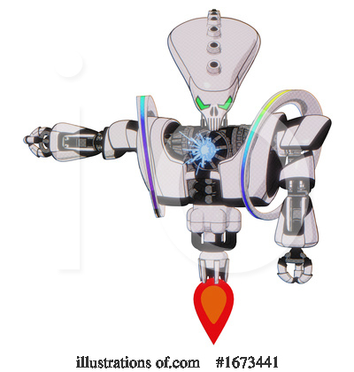 Royalty-Free (RF) Robot Clipart Illustration by Leo Blanchette - Stock Sample #1673441