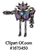 Robot Clipart #1673450 by Leo Blanchette