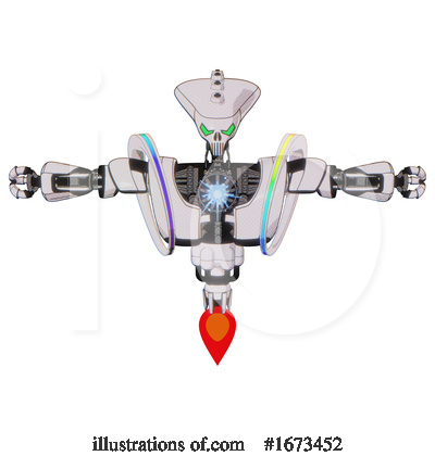 Royalty-Free (RF) Robot Clipart Illustration by Leo Blanchette - Stock Sample #1673452