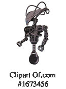 Robot Clipart #1673456 by Leo Blanchette