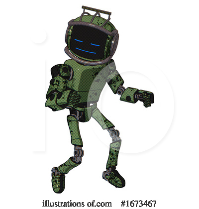 Royalty-Free (RF) Robot Clipart Illustration by Leo Blanchette - Stock Sample #1673467