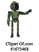 Robot Clipart #1673468 by Leo Blanchette
