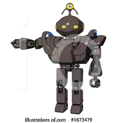 Royalty-Free (RF) Robot Clipart Illustration by Leo Blanchette - Stock Sample #1673479