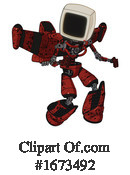 Robot Clipart #1673492 by Leo Blanchette