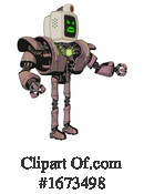 Robot Clipart #1673498 by Leo Blanchette