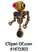 Robot Clipart #1673502 by Leo Blanchette