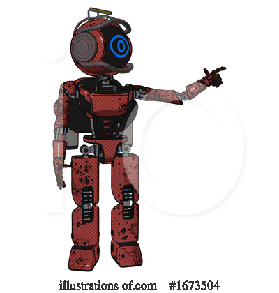 Royalty-Free (RF) Robot Clipart Illustration by Leo Blanchette - Stock Sample #1673504