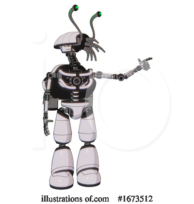 Royalty-Free (RF) Robot Clipart Illustration by Leo Blanchette - Stock Sample #1673512