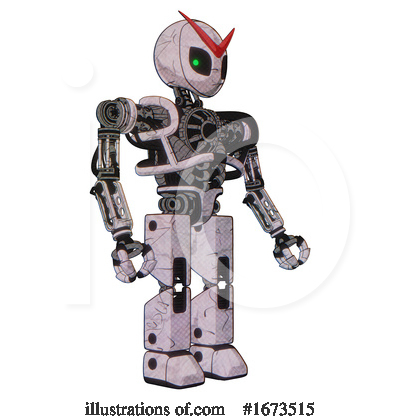 Royalty-Free (RF) Robot Clipart Illustration by Leo Blanchette - Stock Sample #1673515